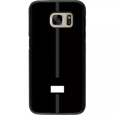 Samsung Galaxy S7 Case Hülle - Kanton FR schwarz