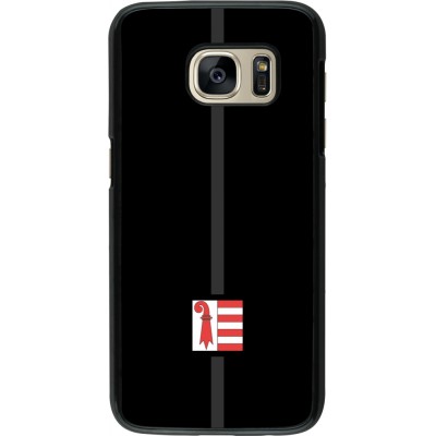 Samsung Galaxy S7 Case Hülle - Kanton JU schwarz