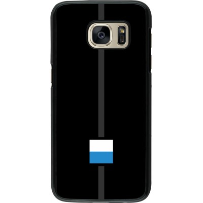 Samsung Galaxy S7 Case Hülle - Kanton LU schwarz