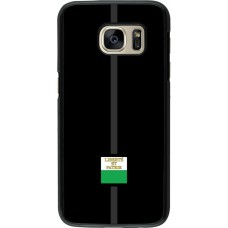 Samsung Galaxy S7 Case Hülle - Kanton VD schwarz