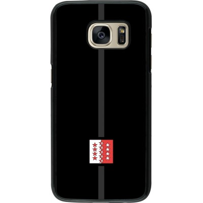 Samsung Galaxy S7 Case Hülle - Kanton VS schwarz