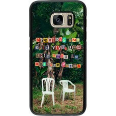 Samsung Galaxy S7 Case Hülle - Chairs DTMF