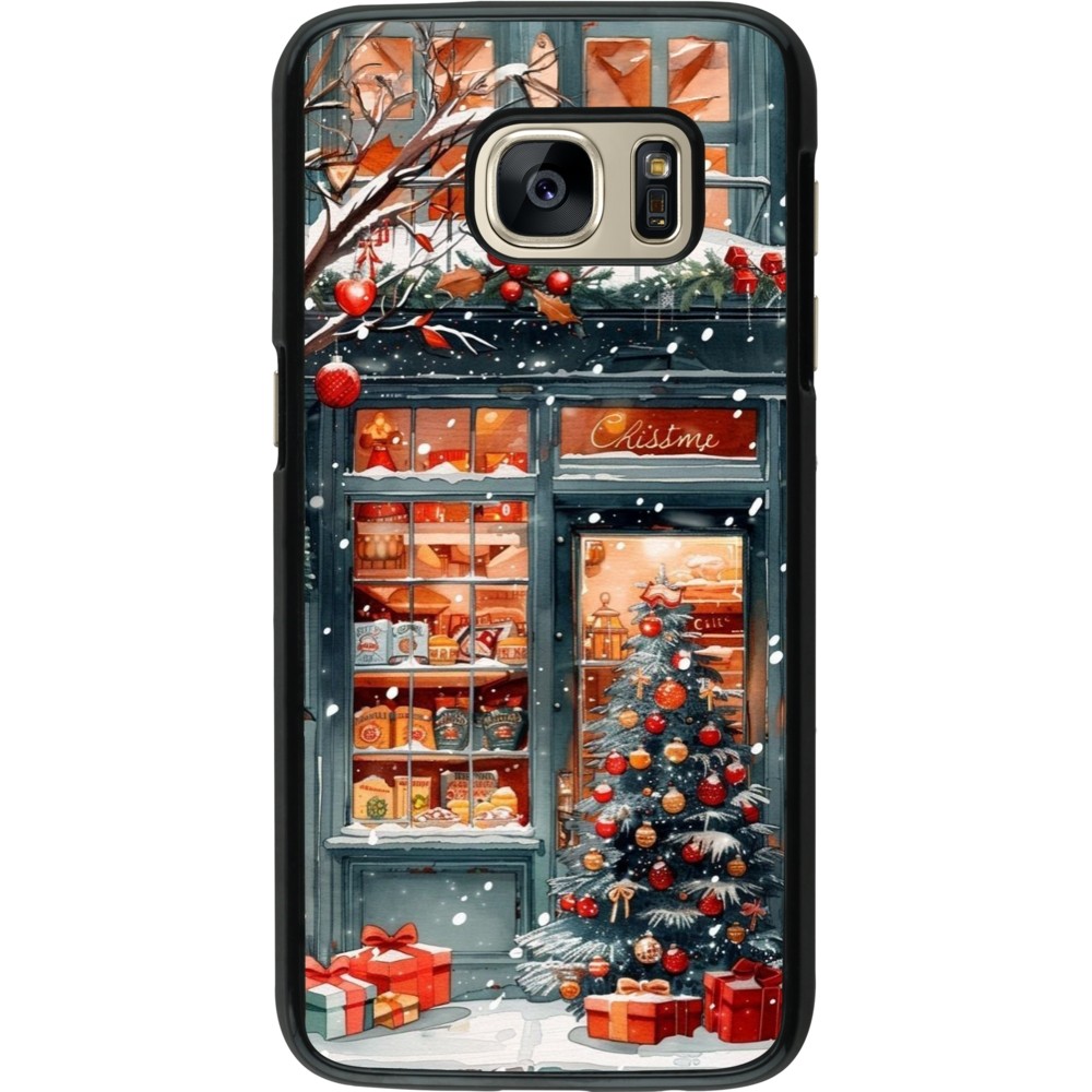 Samsung Galaxy S7 Case Hülle - Christmas 25 Xmas Shop