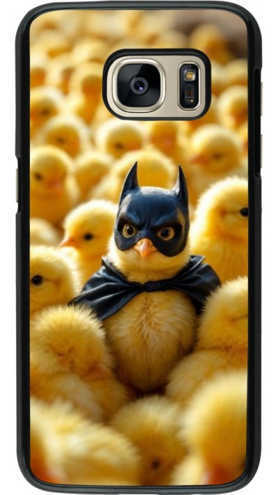 Samsung Galaxy S7 Case Hülle - Easter 2026 Chicken Batman