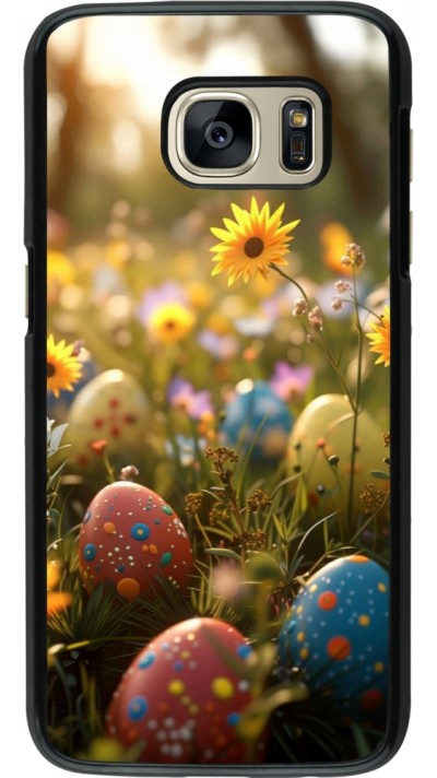 Samsung Galaxy S7 Case Hülle - Easter 2026 Decorated eggs