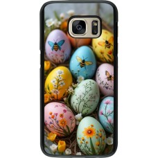 Samsung Galaxy S7 Case Hülle - Easter 2026 Eggs with bees