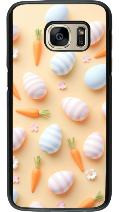 Samsung Galaxy S7 Case Hülle - Easter 2026 Pattern Easter