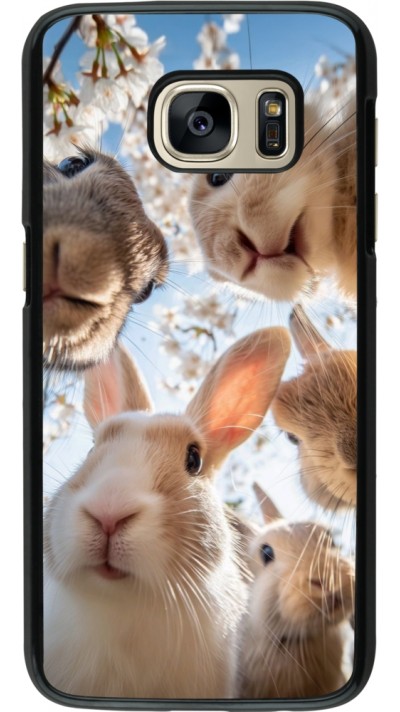 Samsung Galaxy S7 Case Hülle - Easter 2026 Rabbits