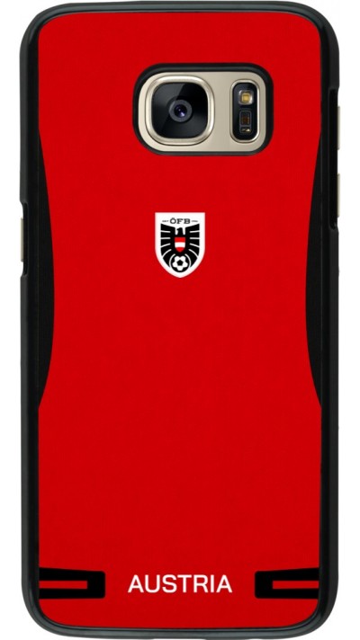 Samsung Galaxy S7 Case Hülle - O?sterreich 2026 personalisierbares Fussballtrikot