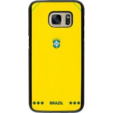 Samsung Galaxy S7 Case Hülle - Brasilien 2026 personalisierbares Fussballtrikot