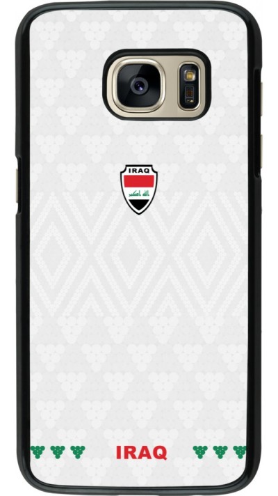 Samsung Galaxy S7 Case Hülle - Irak 2026 personalisierbares Fussballtrikot