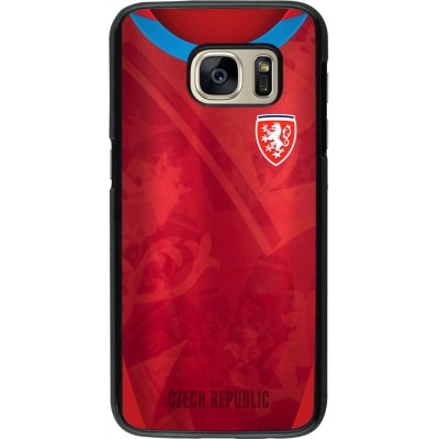 Samsung Galaxy S7 Case Hülle - Tschechische Republik personalisierbares Fussballtrikot
