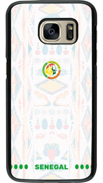 Samsung Galaxy S7 Case Hülle - Senegal 2026 personalisierbares Fussballtrikot