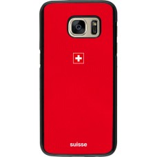 Samsung Galaxy S7 Case Hülle - Schweiz 2026 personalisierbares Fussballtrikot