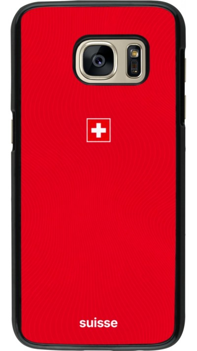 Samsung Galaxy S7 Case Hülle - Schweiz 2026 personalisierbares Fussballtrikot