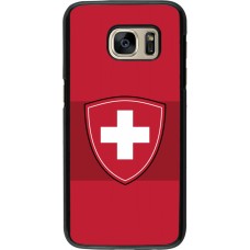 Samsung Galaxy S7 Case Hülle - Hockey World Championship Ecusson Suisse