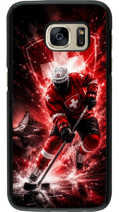 Samsung Galaxy S7 Case Hülle - Hockey World Championship Player