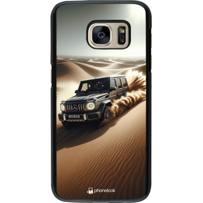 Samsung Galaxy S7 Case Hülle - Mercedes G Drift Wueste