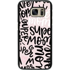 Samsung Galaxy S7 Case Hülle - Mom 2024 Super mom