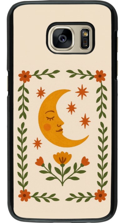 Samsung Galaxy S7 Case Hülle - Half moon stamp 2026