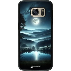 Samsung Galaxy S7 Case Hülle - Ansicht des Nachthimmels