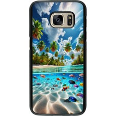 Samsung Galaxy S7 Case Hülle - Strandparadies