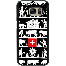 Samsung Galaxy S7 Case Hülle - Poya Schweiz 1 schwarz