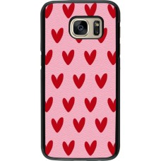 Samsung Galaxy S7 Case Hülle - Saint Valentines Day 26 Pattern heart