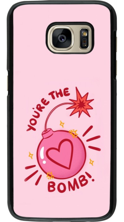 Samsung Galaxy S7 Case Hülle - Saint Valentines Day 26 You are the bomb