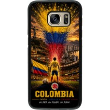 Samsung Galaxy S7 Case Hülle - Fussball Kolumbien splash 2026