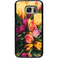 Samsung Galaxy S7 Case Hülle - Bouquet of tulips Spring 2026