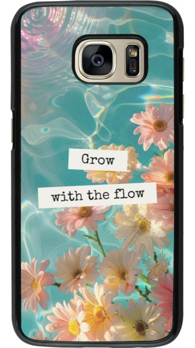 Samsung Galaxy S7 Case Hülle - Summer 2025 Grow with the flow