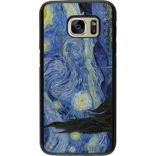 Samsung Galaxy S7 Case Hülle - Kunstbild - Sternennacht - Van Gogh
