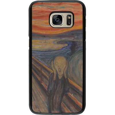 Samsung Galaxy S7 Case Hülle - Kunstbild - Der Schrei - Edvard Munch