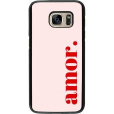 Samsung Galaxy S7 Case Hülle - Valentine 2024 amor