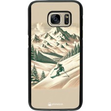 Samsung Galaxy S7 Case Hülle - Vintage Skiberg