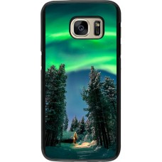 Samsung Galaxy S7 Case Hülle - Winter 22 Northern Lights