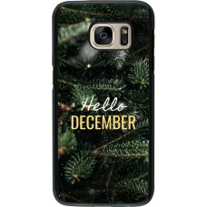 Samsung Galaxy S7 Case Hülle - Winter 25 Winter hello december