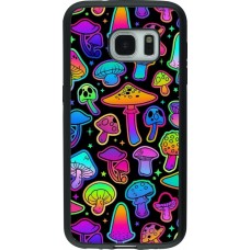 Samsung Galaxy S7 Case Hülle - Silikon schwarz Autumn 2024 magic mushrooms