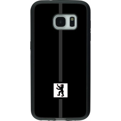 Samsung Galaxy S7 Case Hülle - Silikon schwarz Kanton AI schwarz