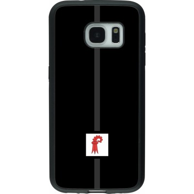 Samsung Galaxy S7 Case Hülle - Silikon schwarz Kanton BL schwarz