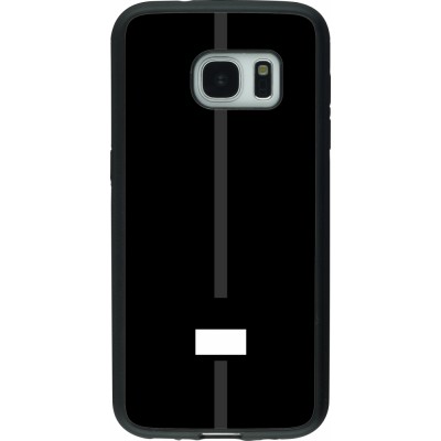 Samsung Galaxy S7 Case Hülle - Silikon schwarz Kanton FR schwarz