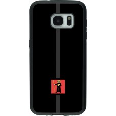 Samsung Galaxy S7 Case Hülle - Silikon schwarz Kanton GL schwarz