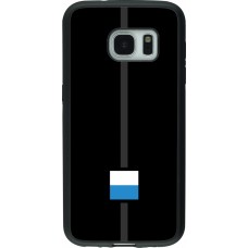Samsung Galaxy S7 Case Hülle - Silikon schwarz Kanton LU schwarz