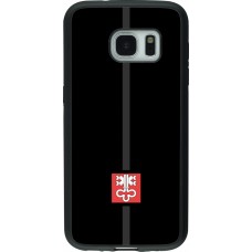 Samsung Galaxy S7 Case Hülle - Silikon schwarz Kanton NW schwarz