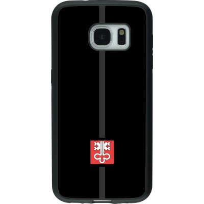 Samsung Galaxy S7 Case Hülle - Silikon schwarz Kanton NW schwarz