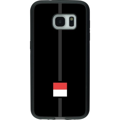 Samsung Galaxy S7 Case Hülle - Silikon schwarz Kanton SO schwarz