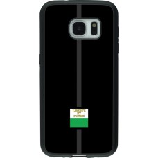 Samsung Galaxy S7 Case Hülle - Silikon schwarz Kanton VD schwarz