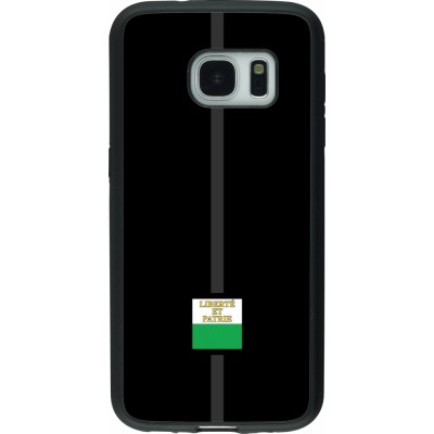 Samsung Galaxy S7 Case Hülle - Silikon schwarz Kanton VD schwarz