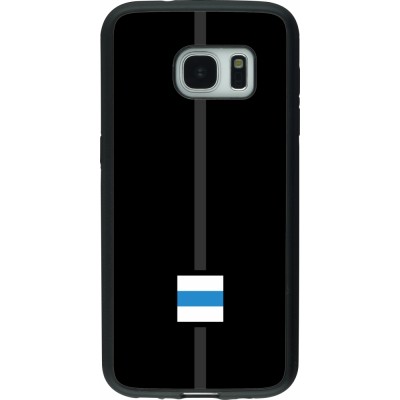 Samsung Galaxy S7 Case Hülle - Silikon schwarz Kanton ZG schwarz